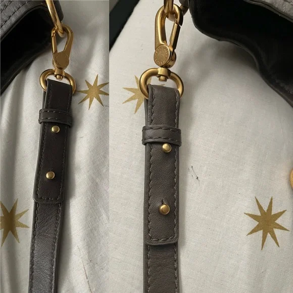 Marc By Marc Jacobs Patent Leather  Satchel Crossbody Handbag Purse - Picture 11 of 13